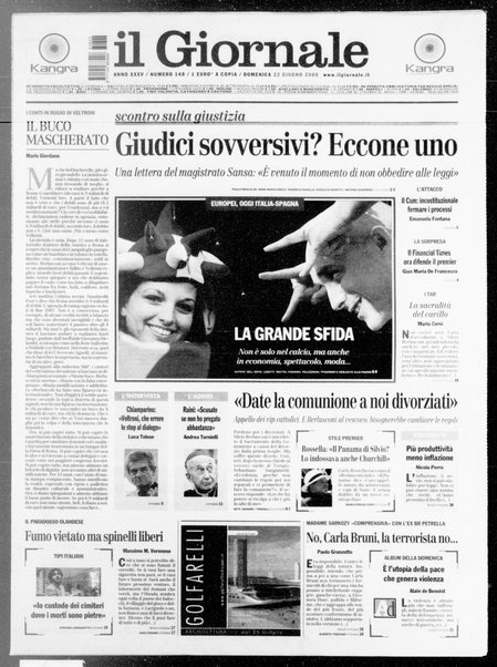 Il giornale : quotidiano del mattino